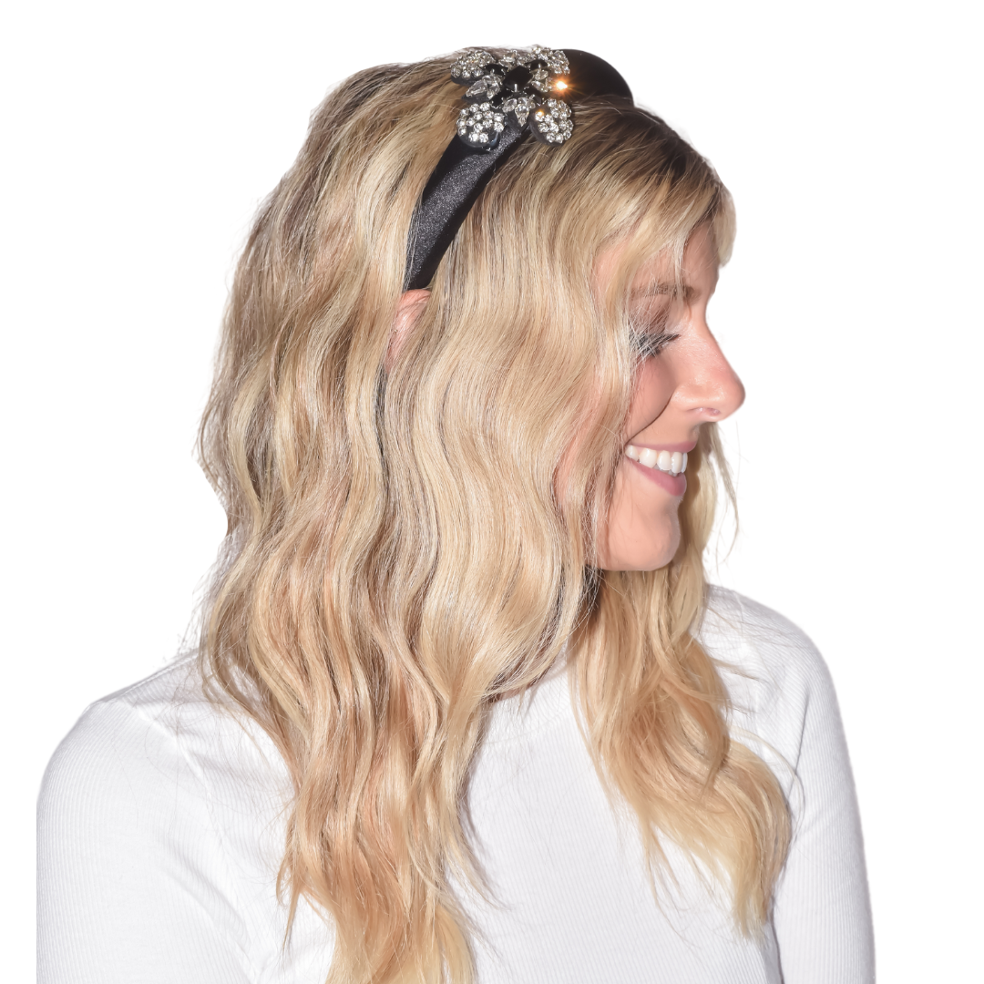 Bejeweled headband deals