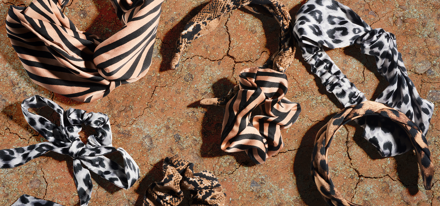 Safari Inspired Hair Accessories Animal Print Headbands